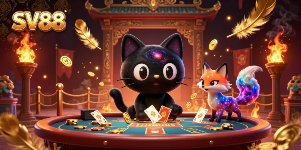 Engage with exhilarating slots and casino games at SV88, where vibrant animations meet thrilling gameplay.
