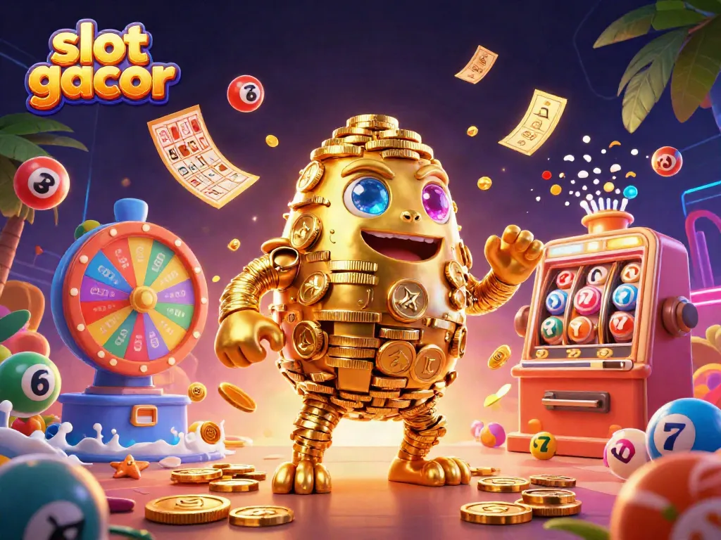 Bring luck with slot gacor gameplay in a vibrant and dynamic casino scene.