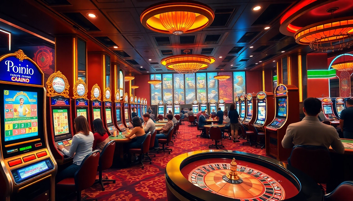 Experience thrilling excitement at online casinos with engaging games and vibrant atmosphere.
