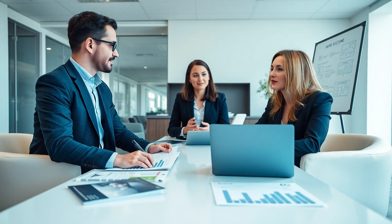 Professionelle Rekrutierungsgespräche für Personaldienstleister Vertrieb in einem modernen Büro.