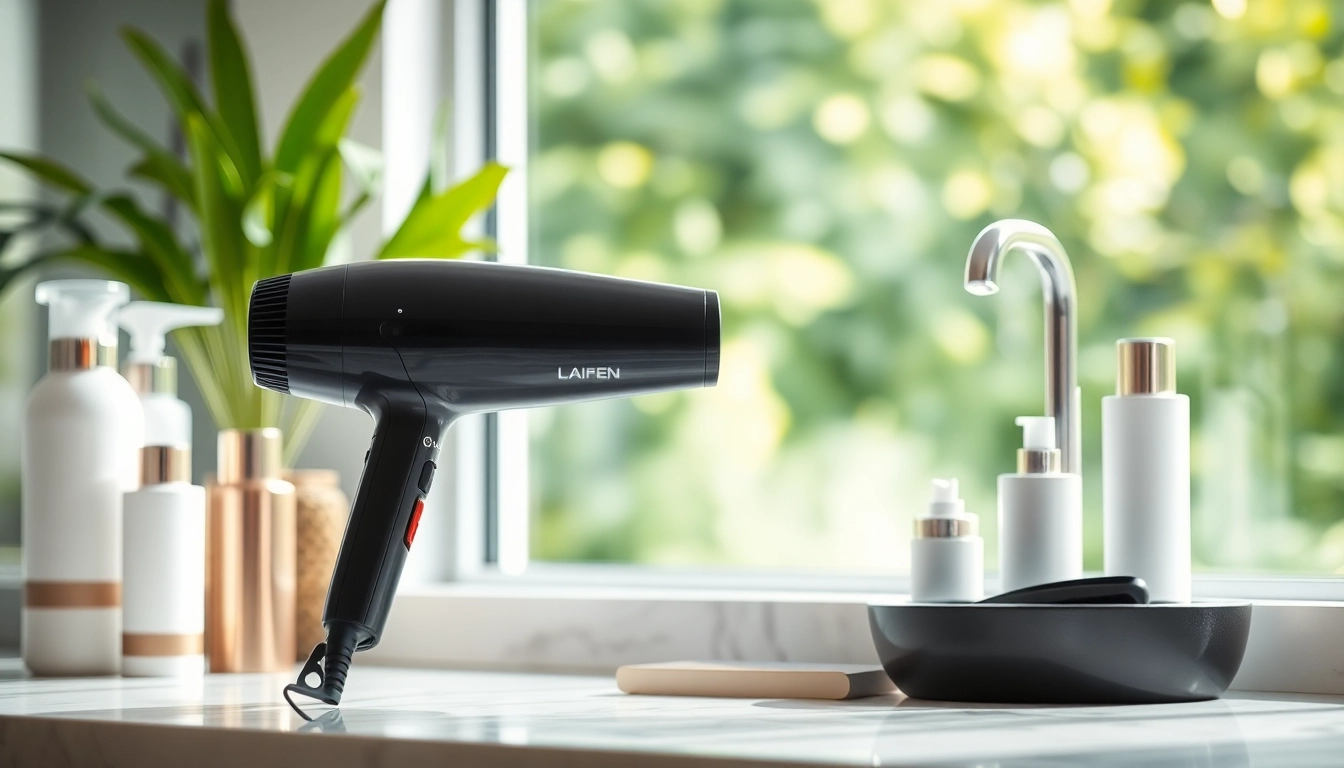 Der laifen föhn bietet eine hochwertige Trocknungsoption für gesundes Haar.