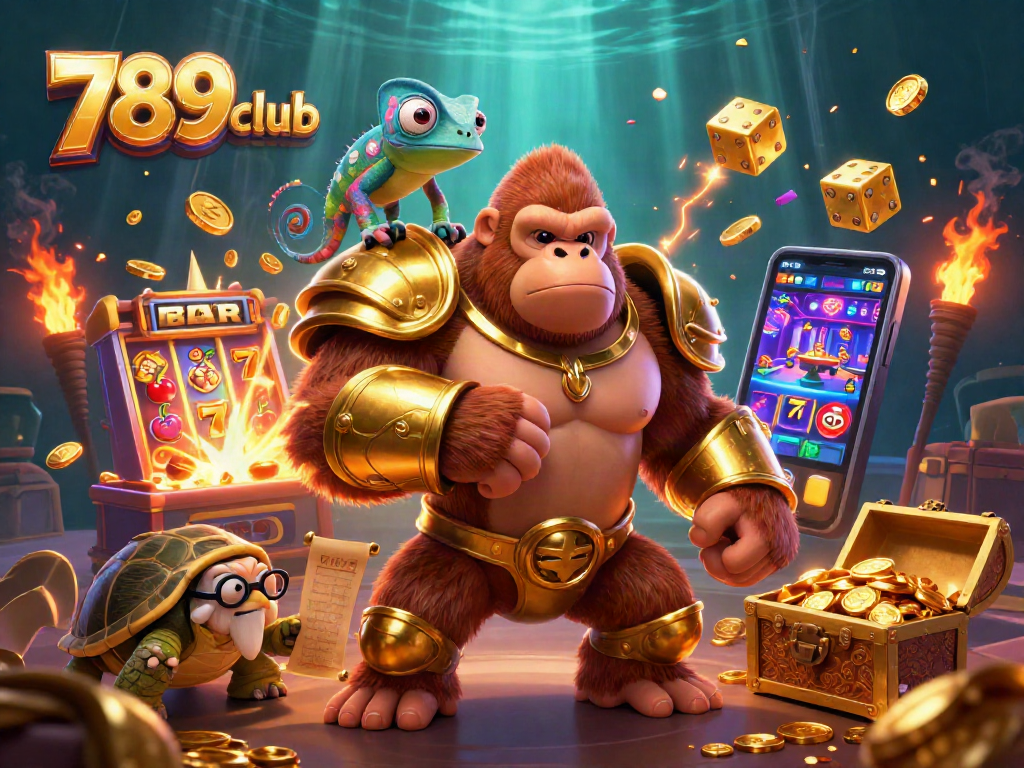 Experience thrilling gameplay at 789club with dynamic slot machines and vibrant casino elements.