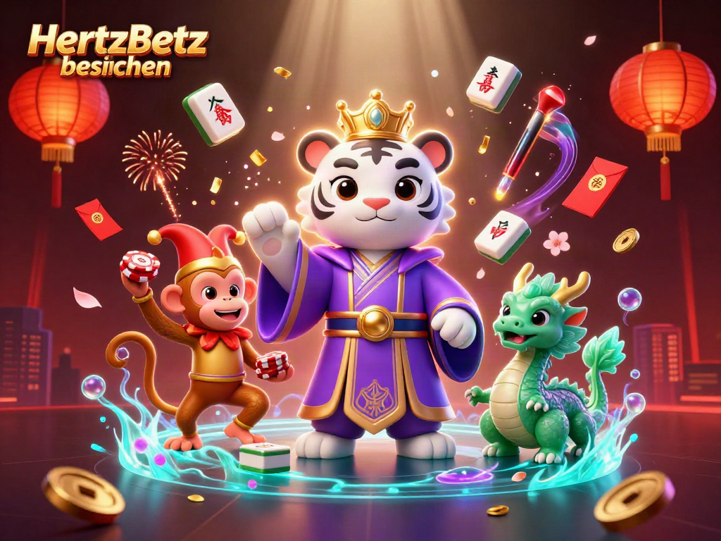 Spielen Sie bei HertzBetz in einer magischen Casino-Welt mit neuen Glückssymbolen.