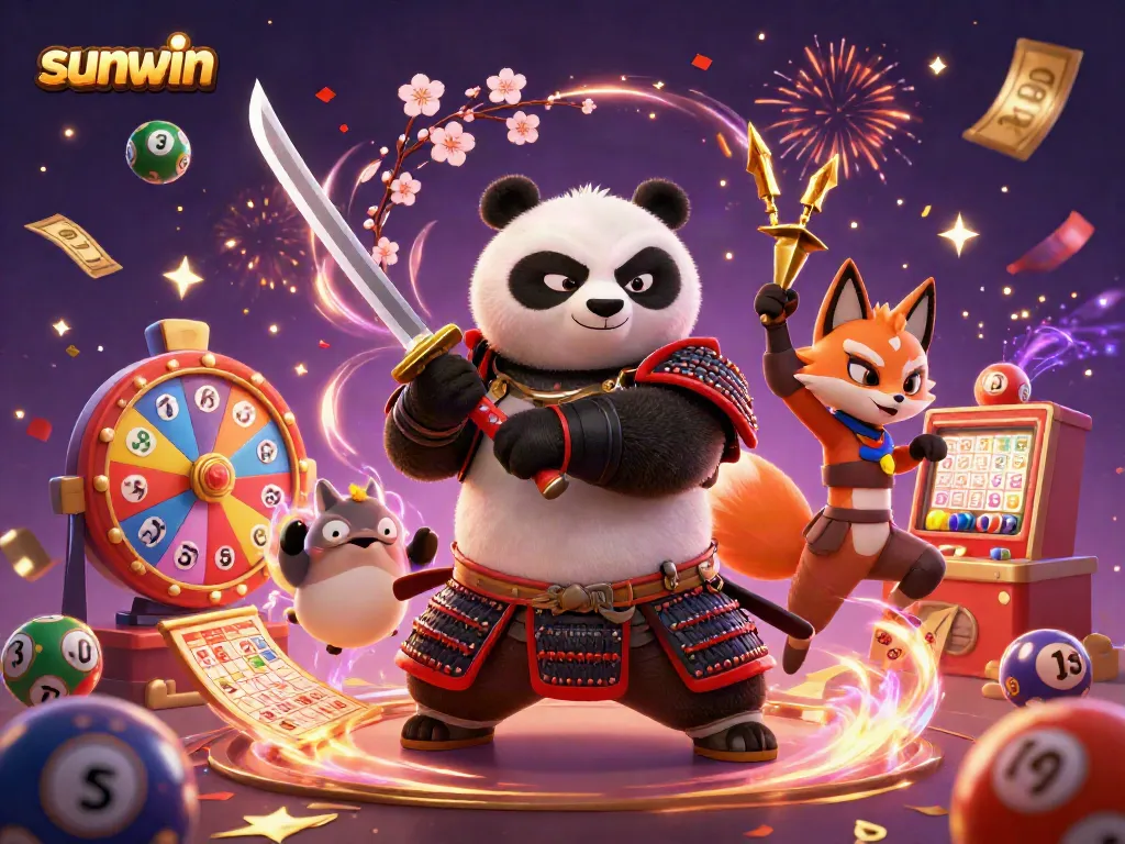 Experience the thrill of winning at Sunwin with vibrant game elements and enchanting characters.