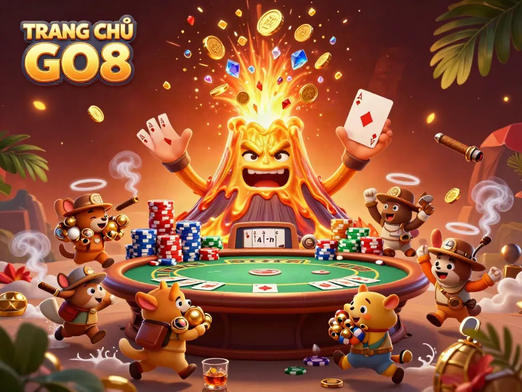 Play and win at TRANG CHỦ GO8 with vibrant treasures and gaming excitement.