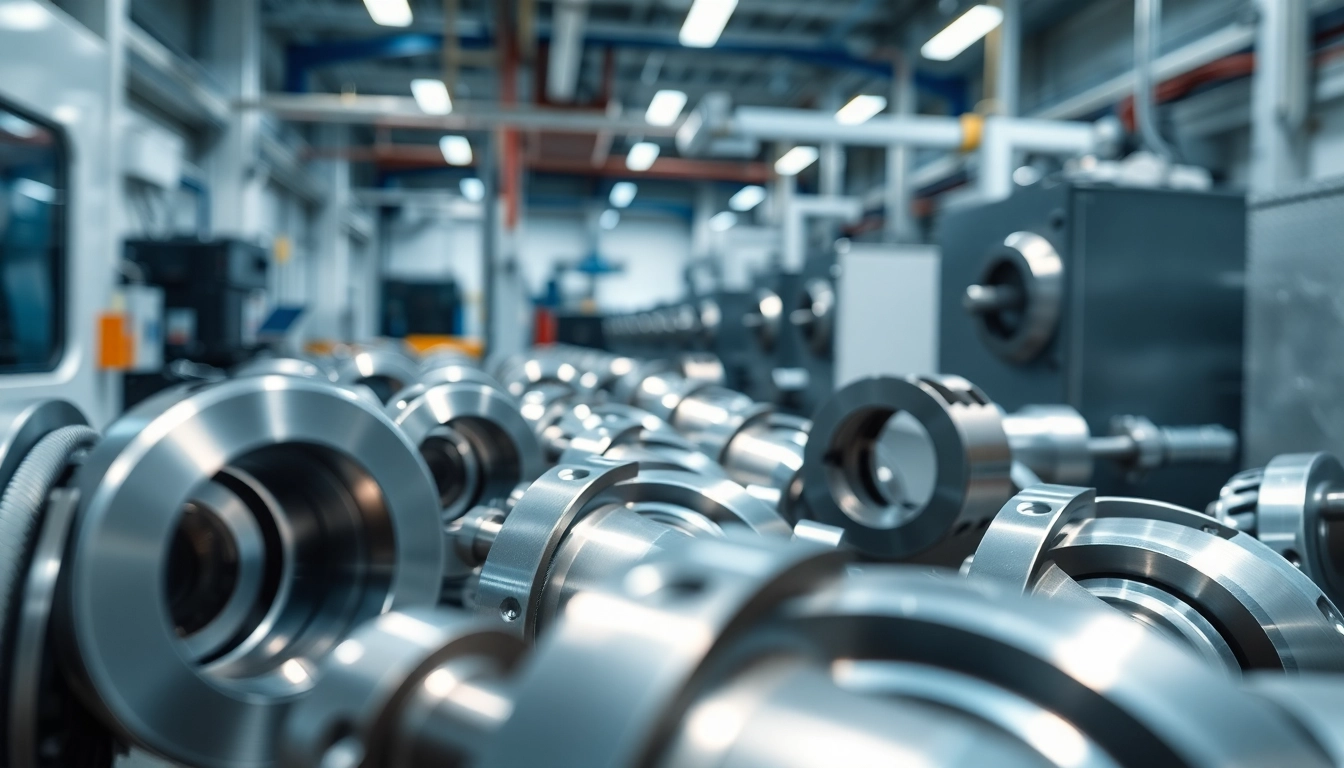 Präzise CNC drehteile in einer modernen Fertigungsumgebung, die hohe Qualität und Innovation zeigen.