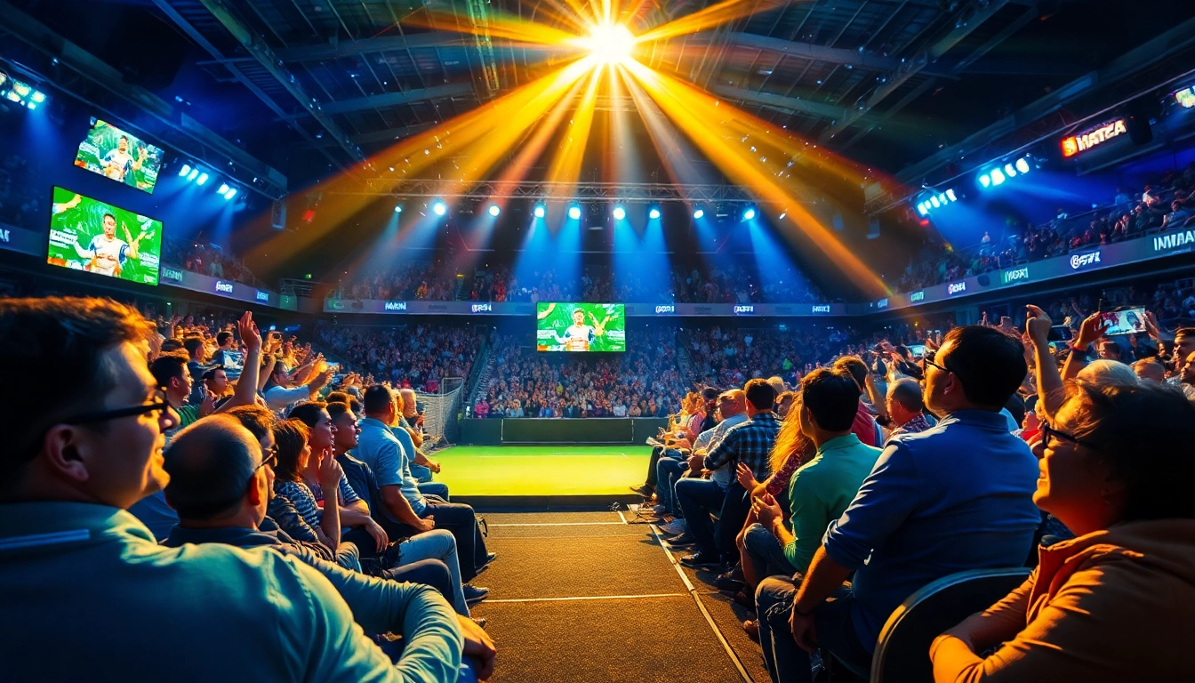 Erleben Sie sportwetten ohne einzahlungslimit mit begeisterter Zuschauermenge und spannenden Wett-Events.