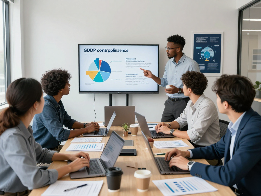 Zusammenarbeit im Büro: Wissen / Blog-Hub und Datenschutz im Geschäftskontext