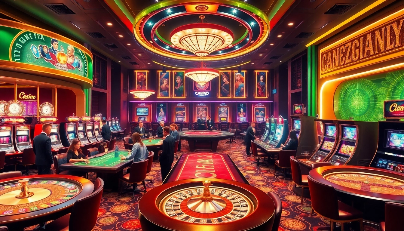 Exciting players engaging at S8 casino tables, showcasing vibrant casino atmosphere.