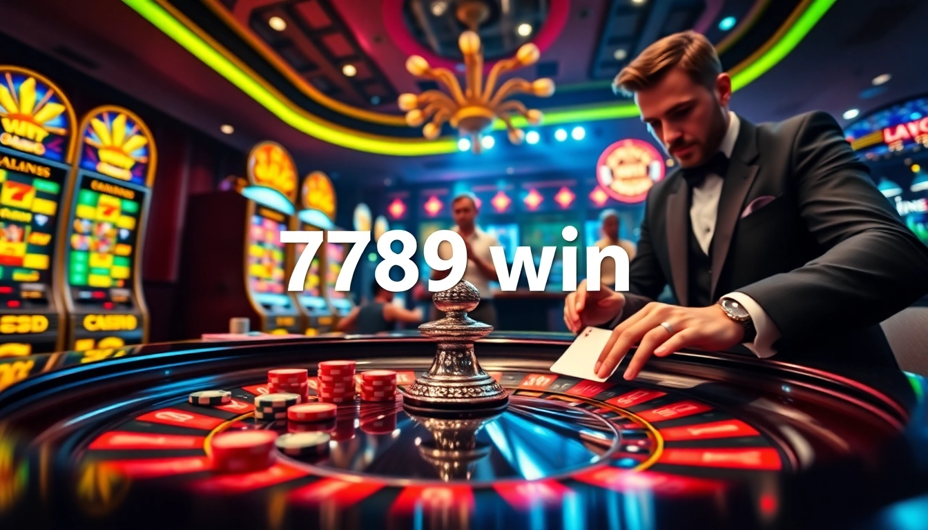 Experience the thrill of 789 win with vibrant casino gaming action and luxury ambiance.