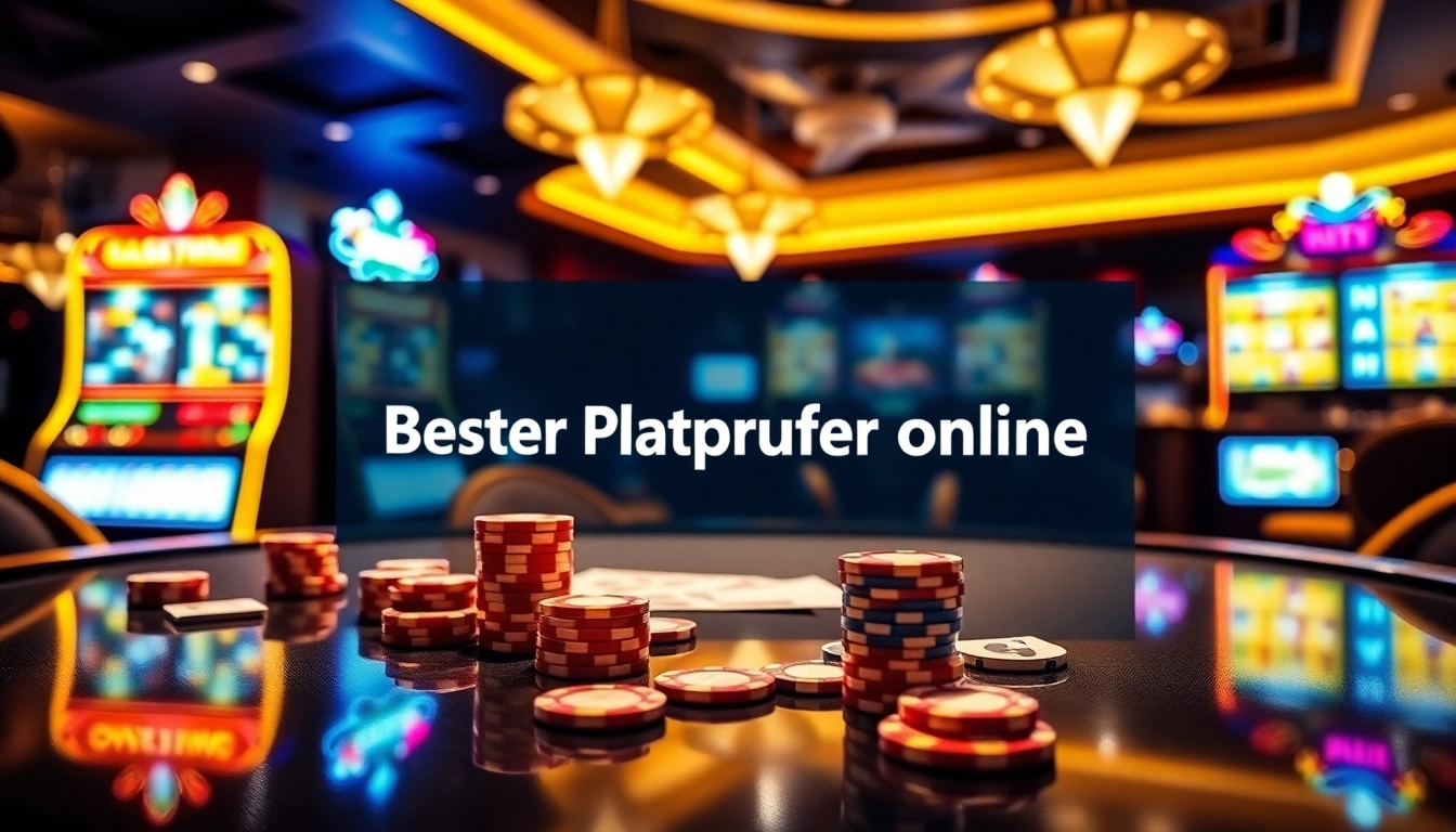 Bester Plagiatsprüfer online showcasing a lively casino scene with cards and chips.