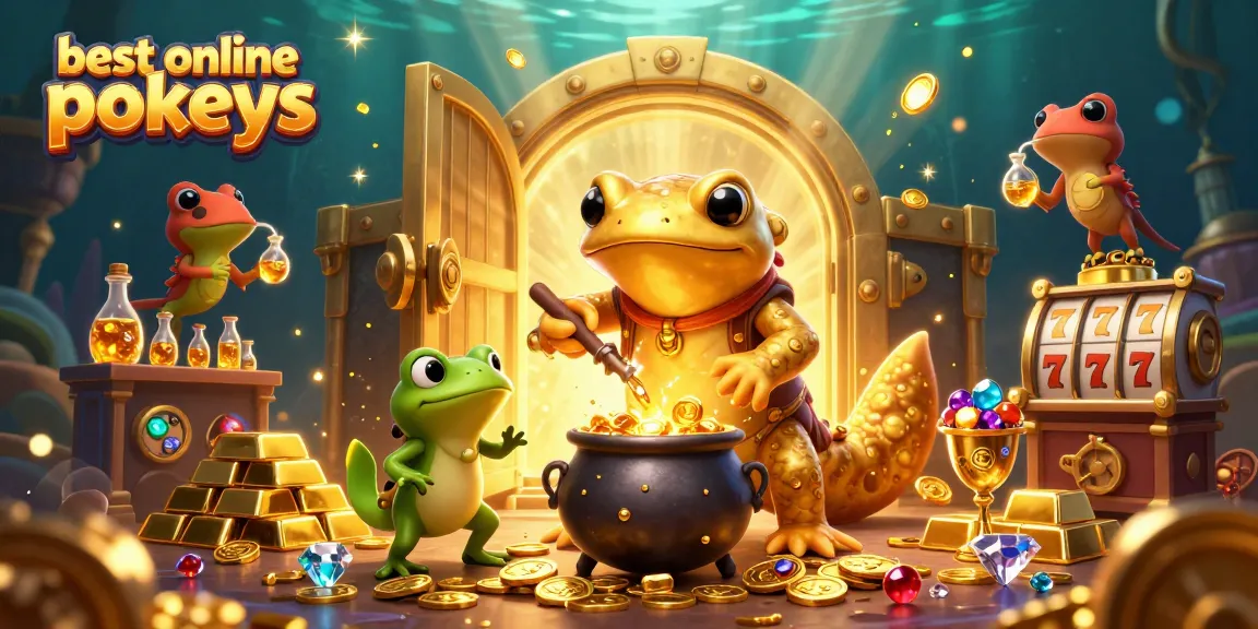Spin to win with the best online pokies amid treasures in a rich 3D alchemist scene.